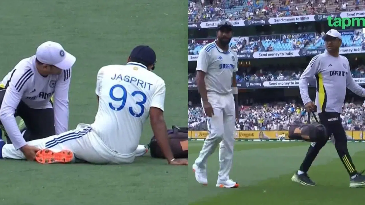 Jasprit Bumrah Leaves Field After Suffering Injury Scare