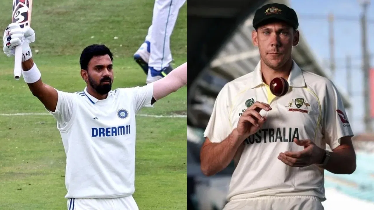 KL Rahul And Scott Boland