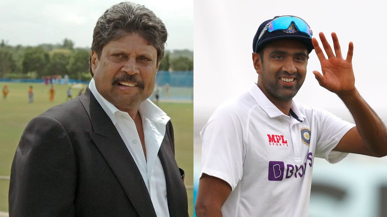 Kapil Dev Ravichandran Ashwin