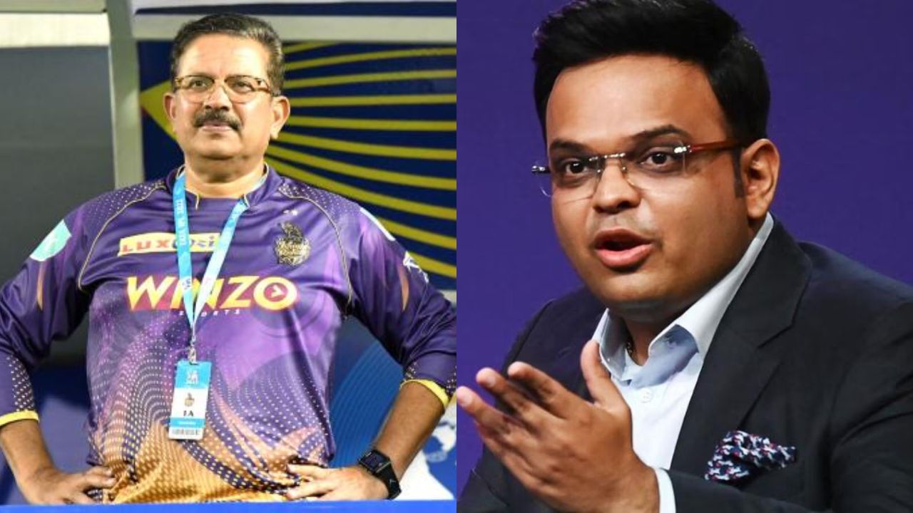 Kolkata Knight Riders CEO Venky Mysore And BCCI Secretary Jay Shah