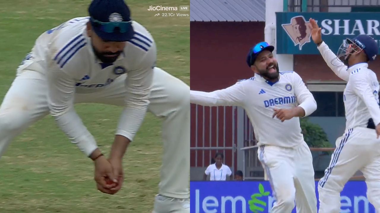 Litton Das Catch By Rohit Sharma