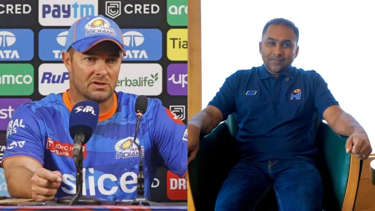 Mahela Jayawardene And Mark Boucher, Mumbai Indians