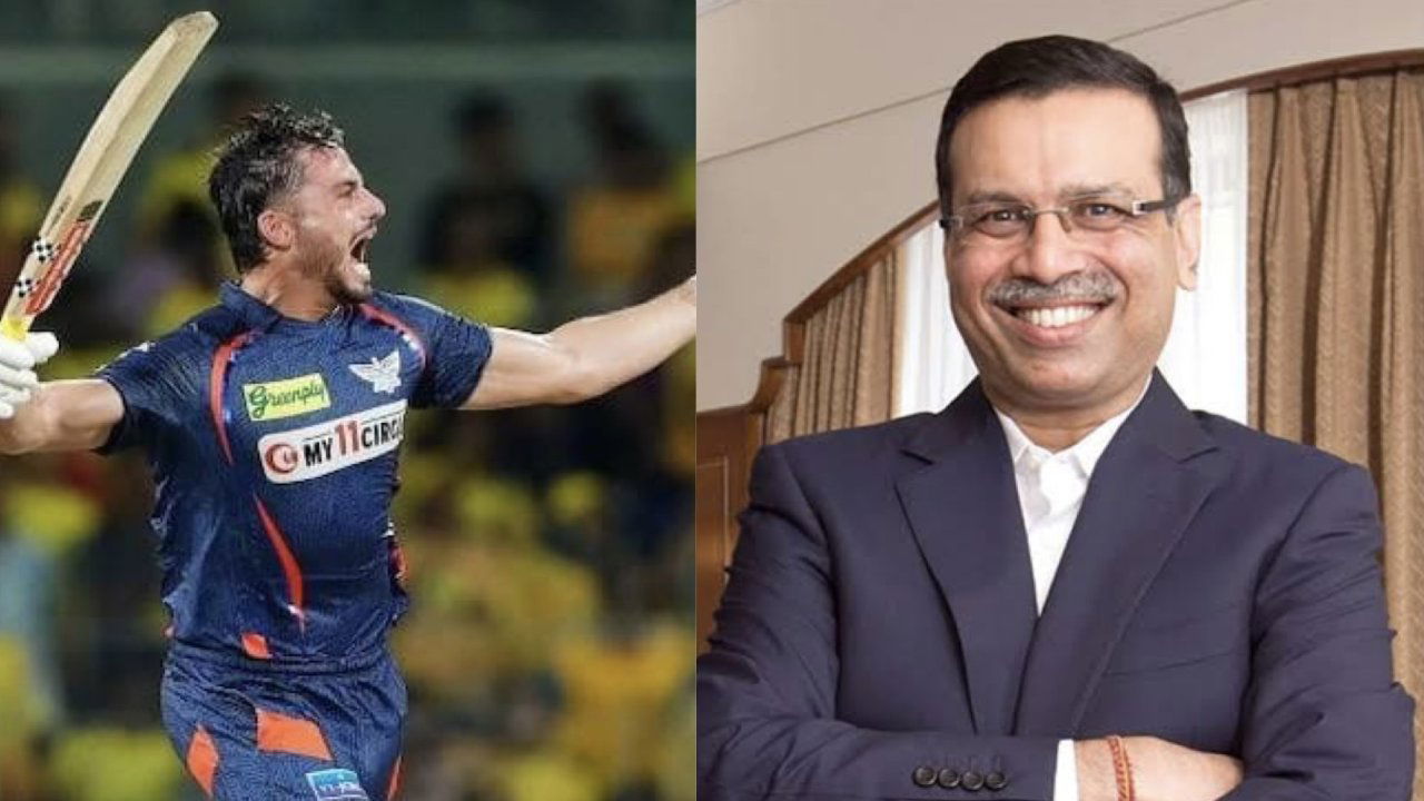 Marcus Stoinis And Sanjiv Goenka