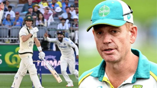Marnus Labuschagne And Andrew McDonald Australia