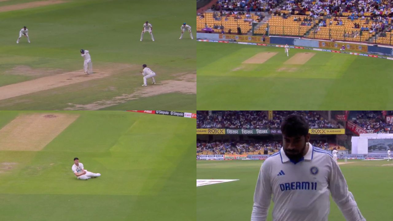 Matt Henry Catches Jasprit Bumrah