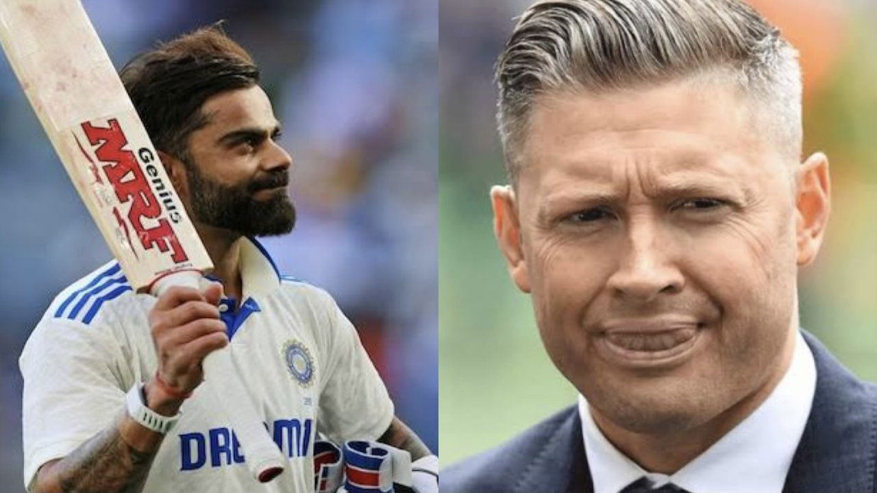 Michael Clarke And Virat Kohli