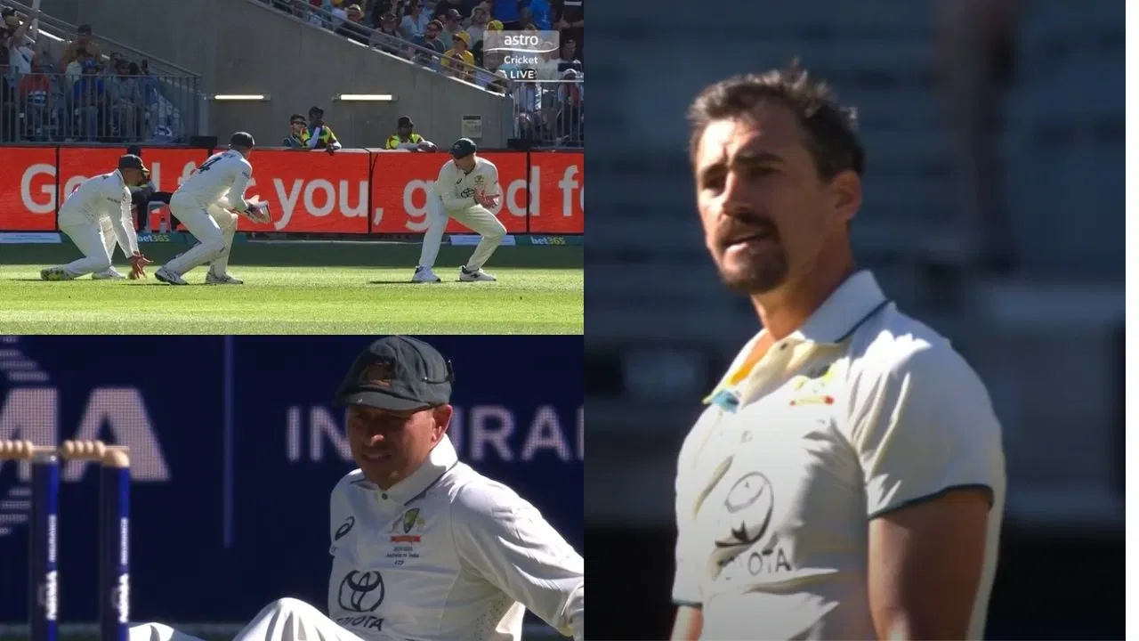 Mitchell Starc Fumes At Usman Khawaja