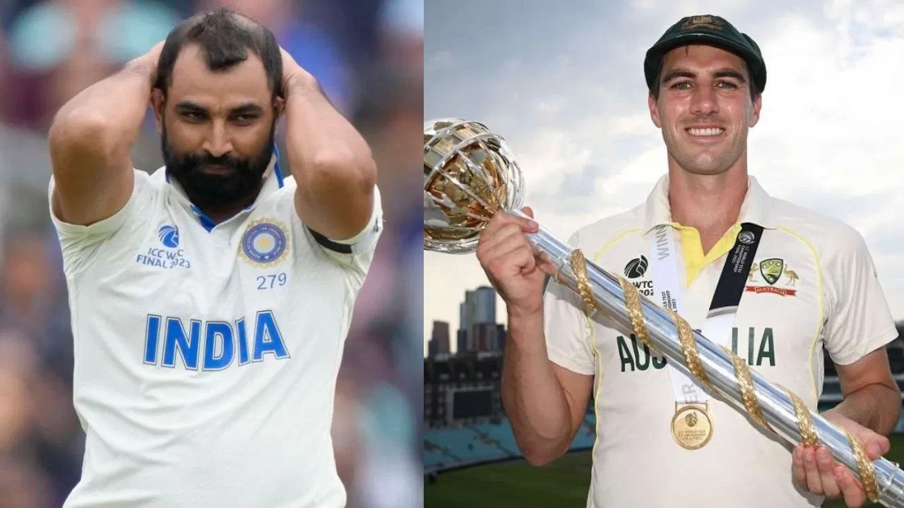 Mohammed Shami And Pat Cummins