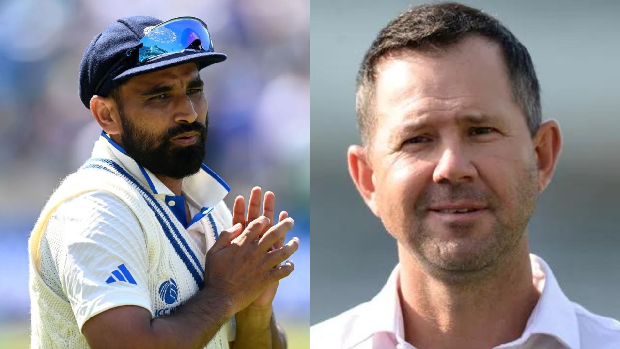 Mohammed Shami And Ricky Ponting