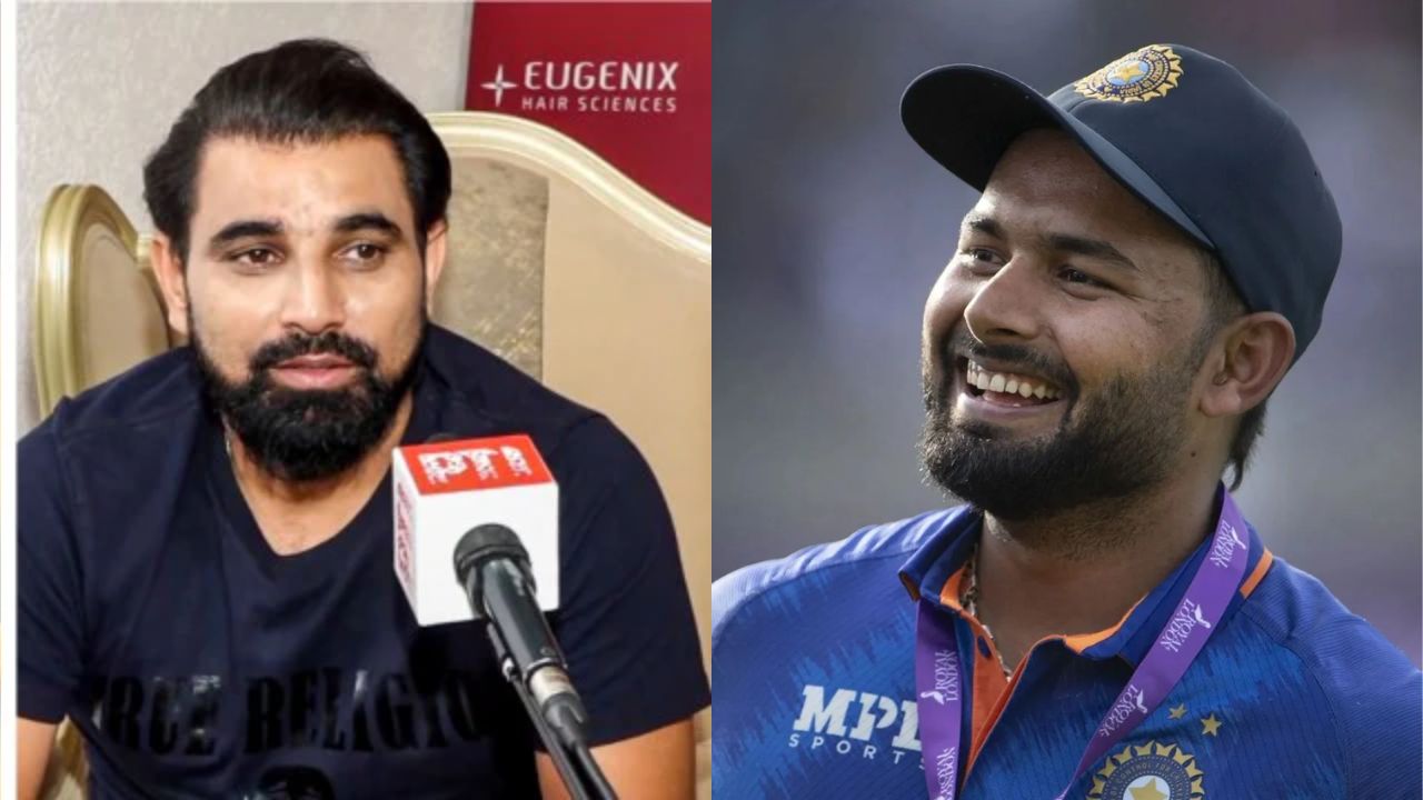 Mohammed Shami And Rishabh Pant