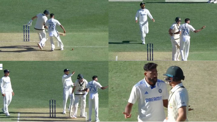 Mohammed Siraj Marnus Labuschagne Fight Virat Kohli Reacts