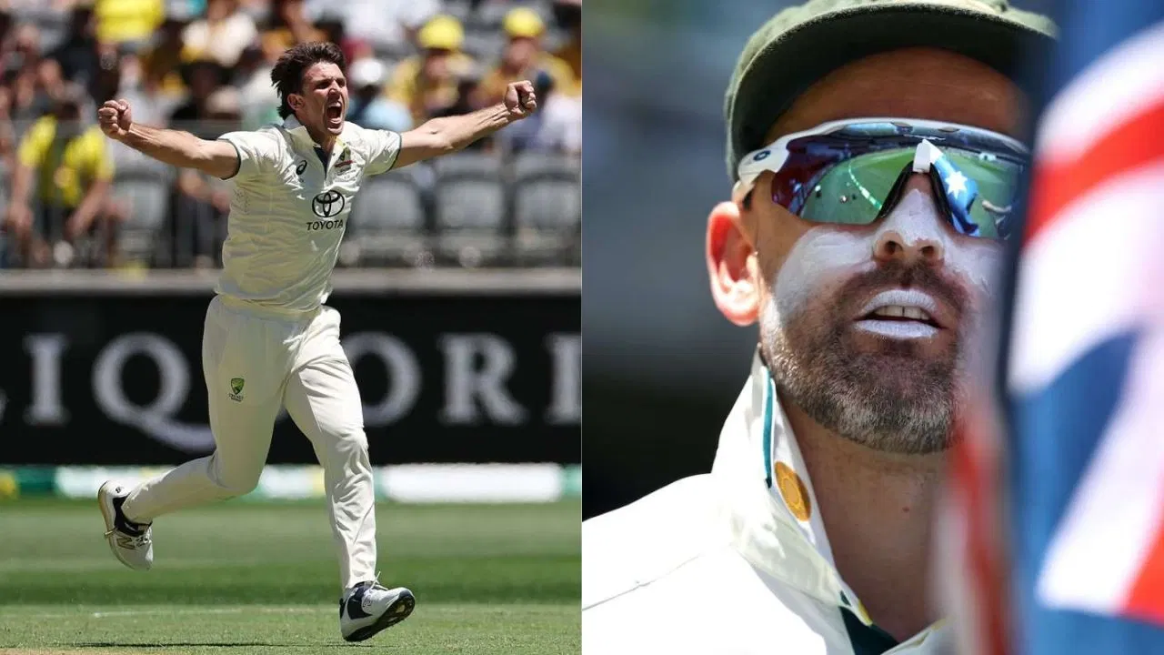 Nathan Lyon And Mitchell Marsh