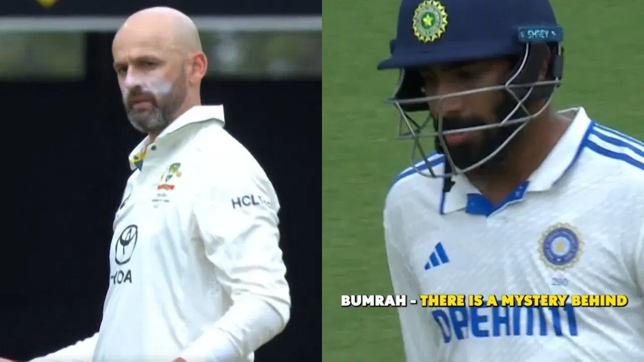 Nathan Lyon Asks Jasprit Bumrah About Mohammed Sirajs Promotion