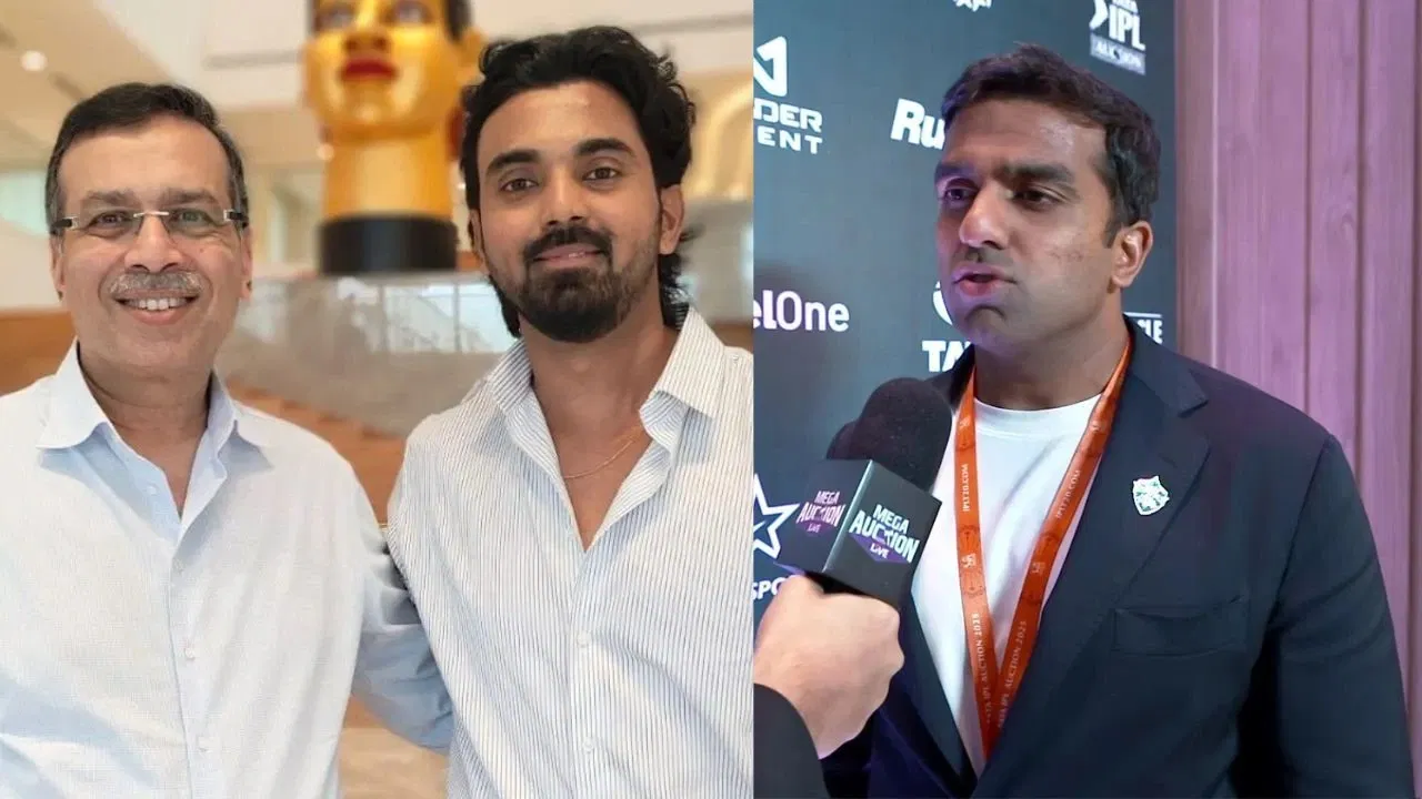 Parth Jindal And Sanjiv Goenka And KL Rahul