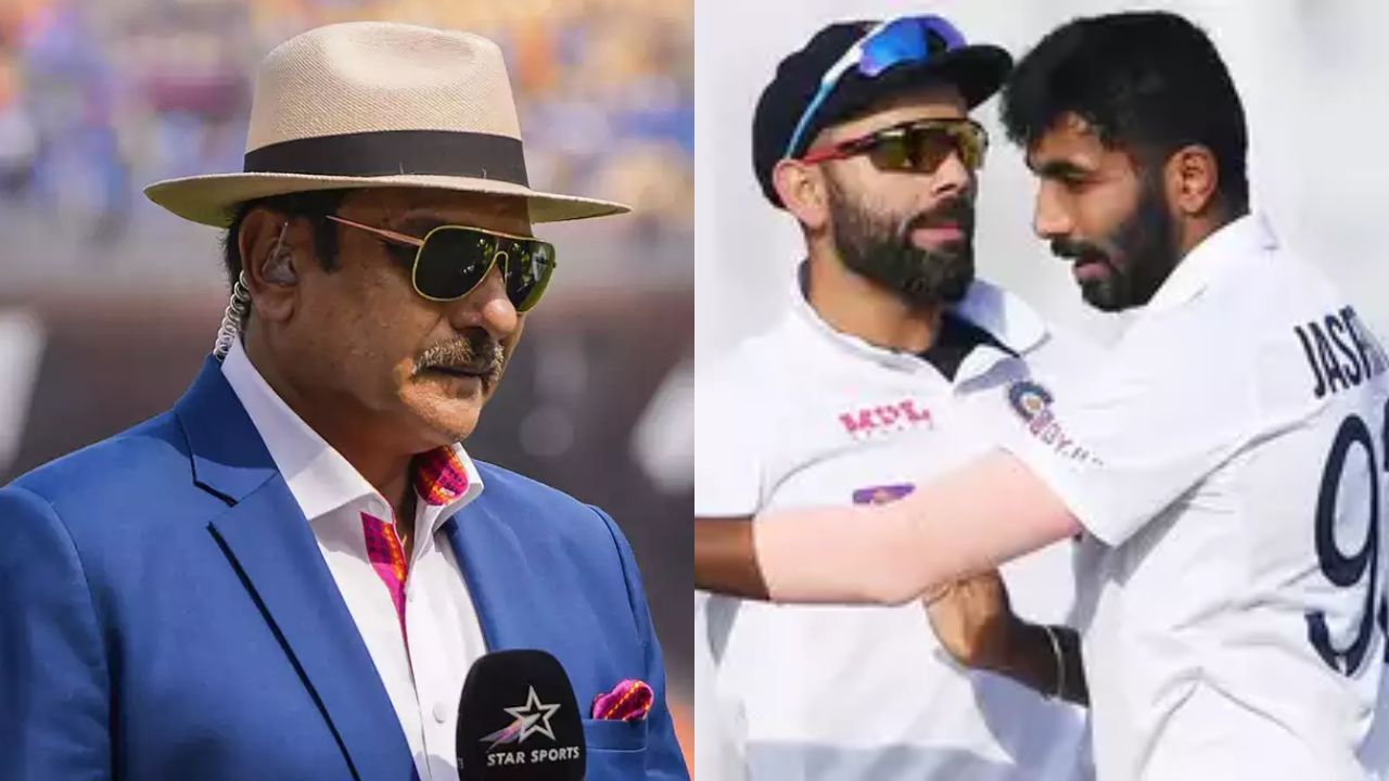 Ravi Shastri Virat Kohli Jasprit Bumrah