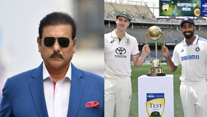 Ravi Shastri And Jasprit Bumrah