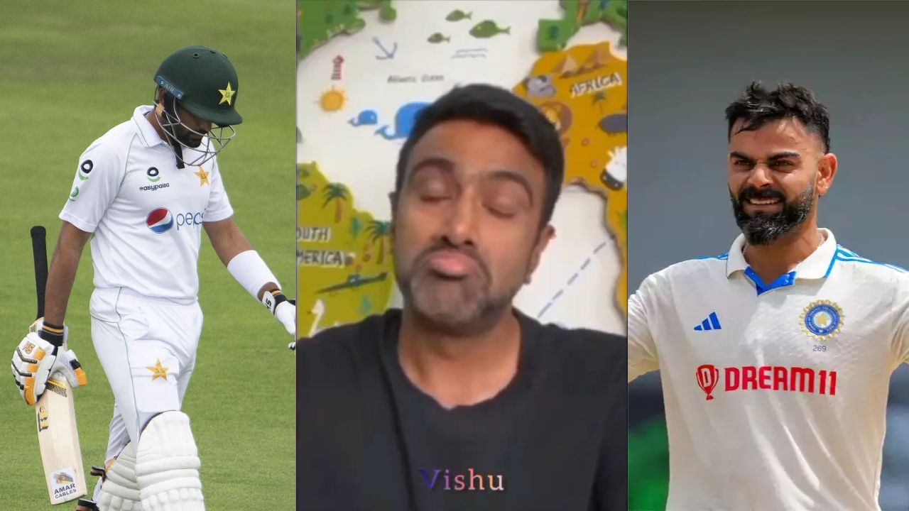 Ravichandran Ashwin Babar Azam Virat Kohli