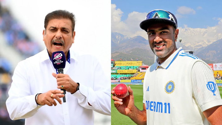 Ravichandran Ashwin And Ravi Shastri