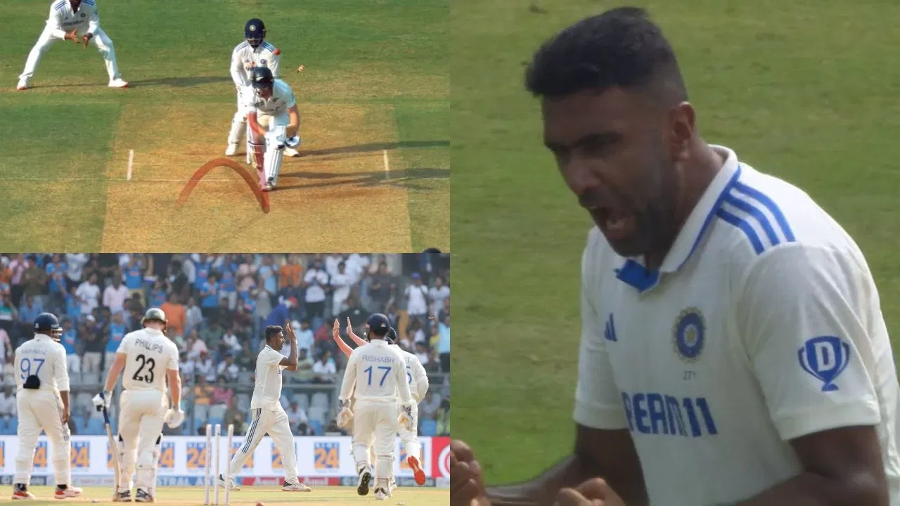 Ravichandran Ashwin Castles Glenn Phillips