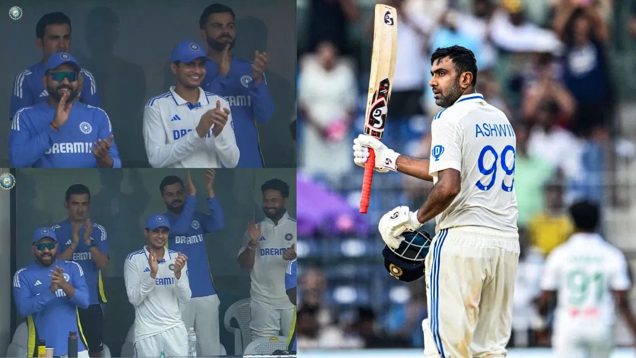 Ravichandran Ashwin Standing Ovation