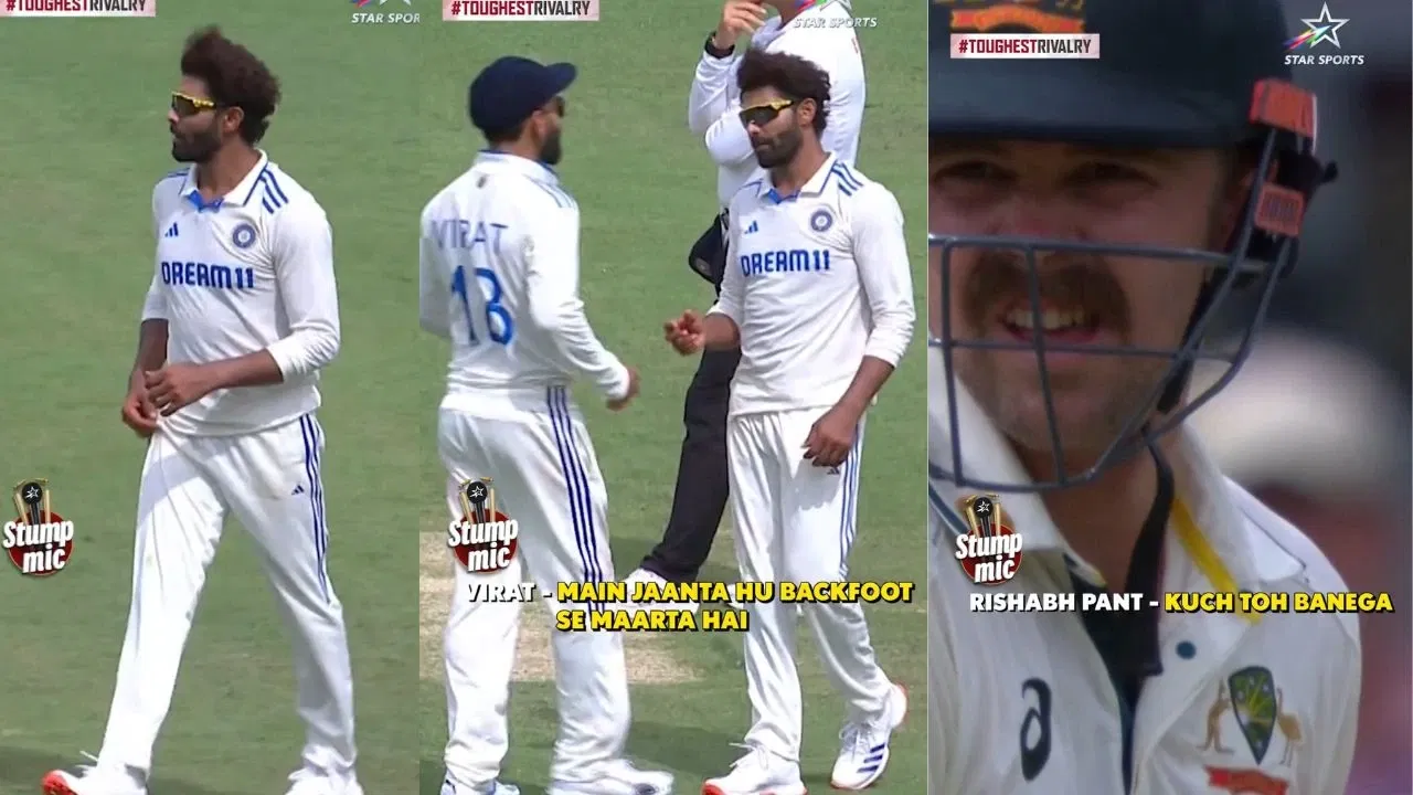 Ravindra Jadeja Rishabh Pant Virat Kohli Travis Head Incident