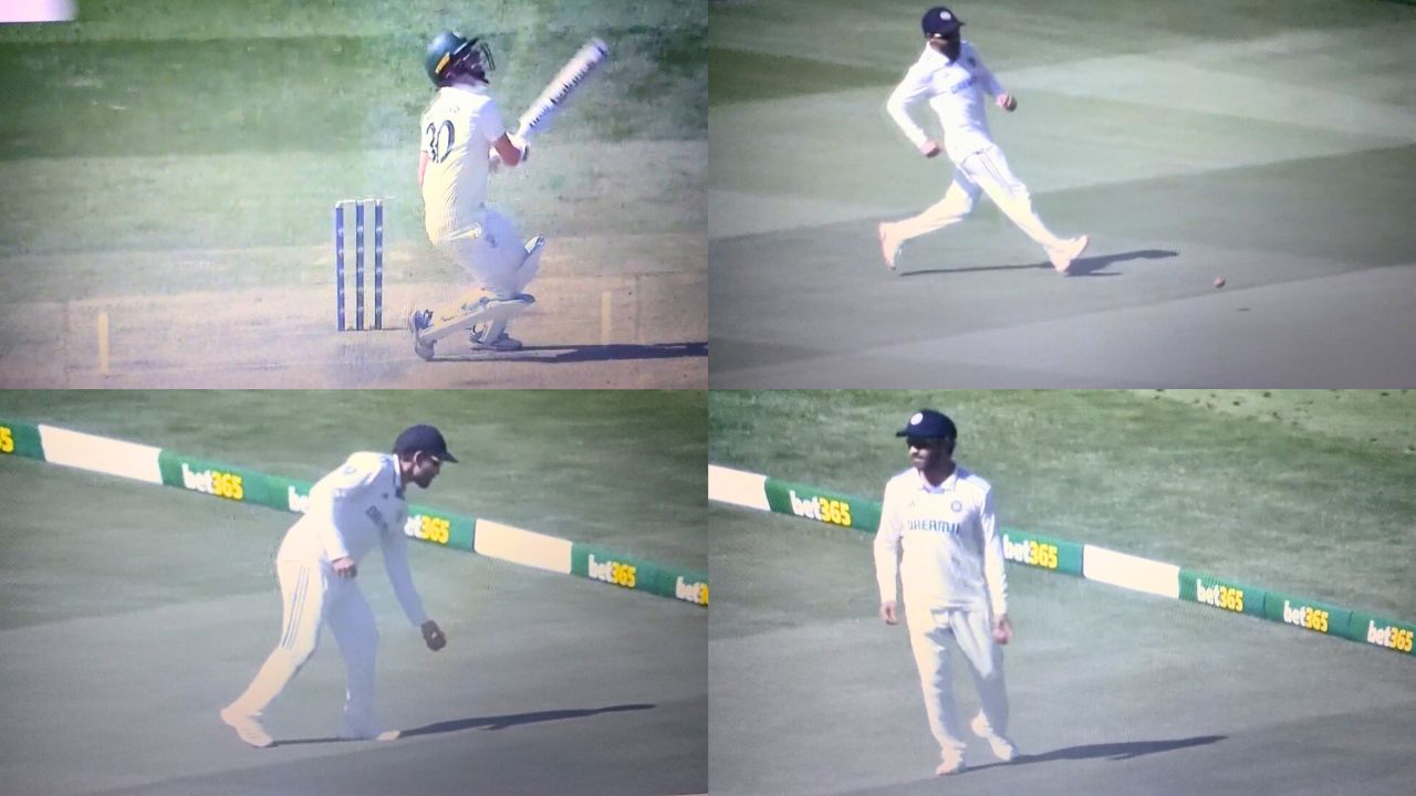 Ravindra Jadeja Pretends To Throw Ball Past Boundary