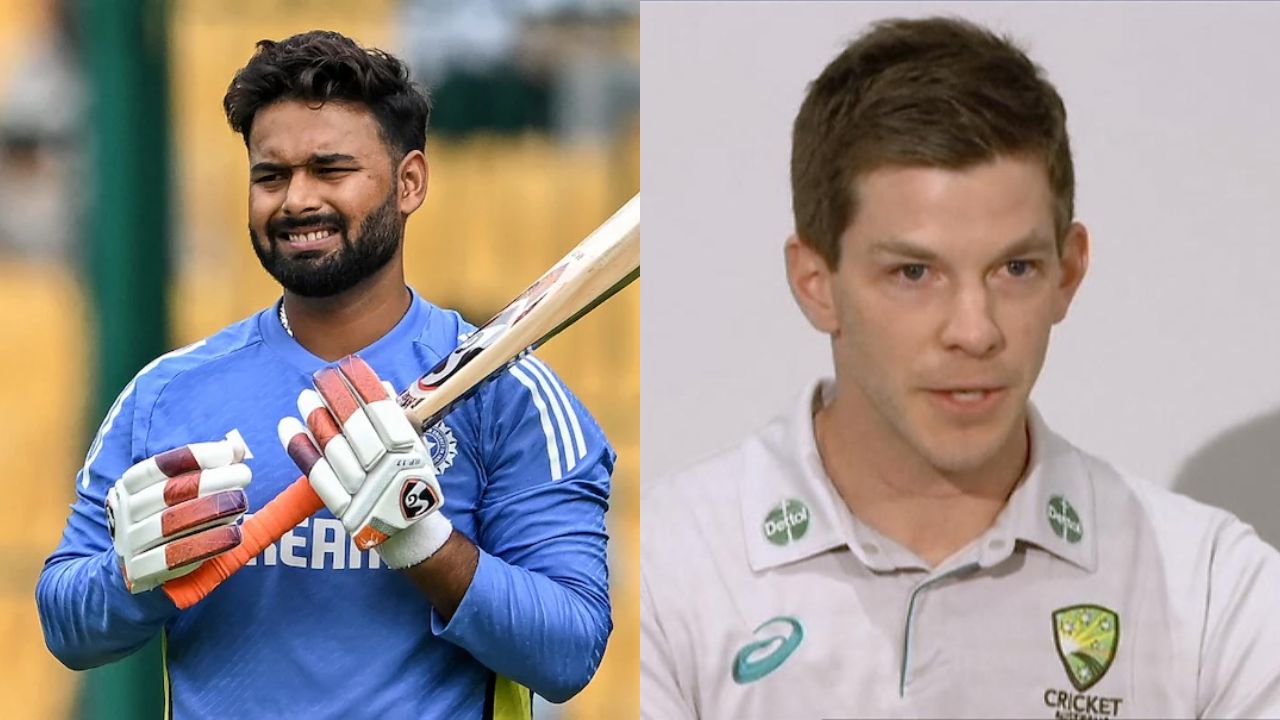 Rishabh Pant Tim Paine