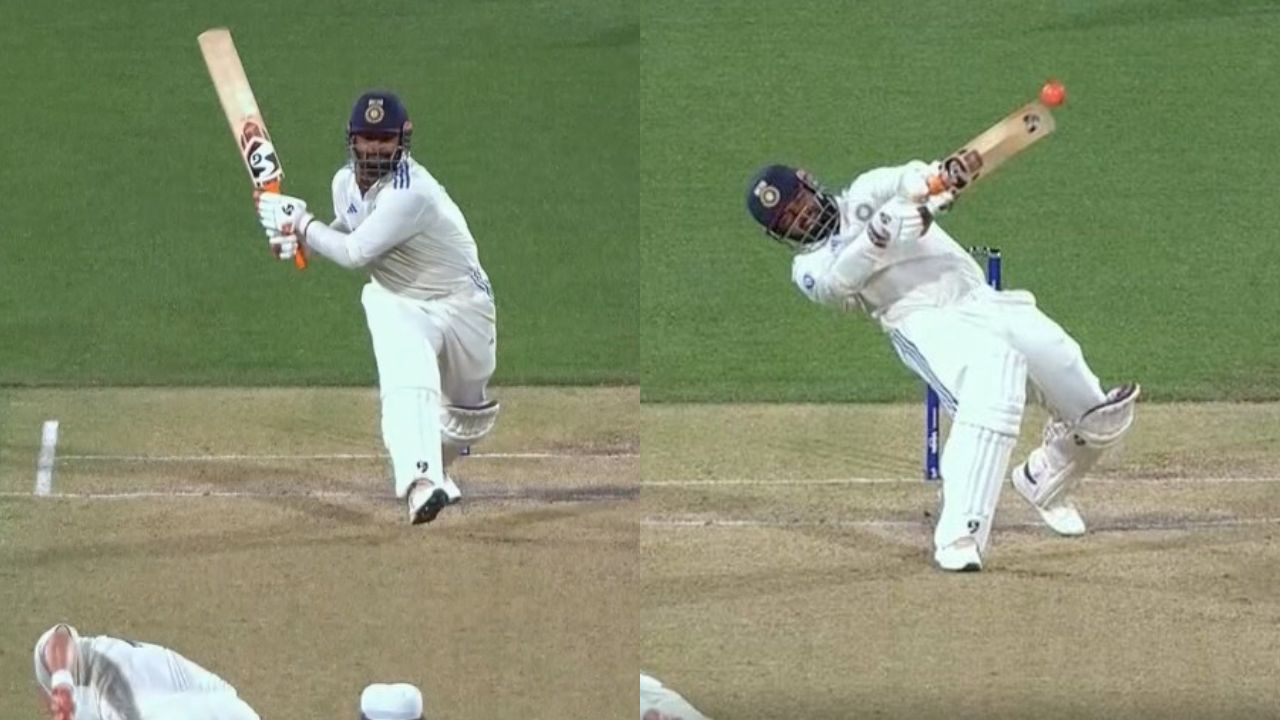 Rishabh Pant Outrageous Shot