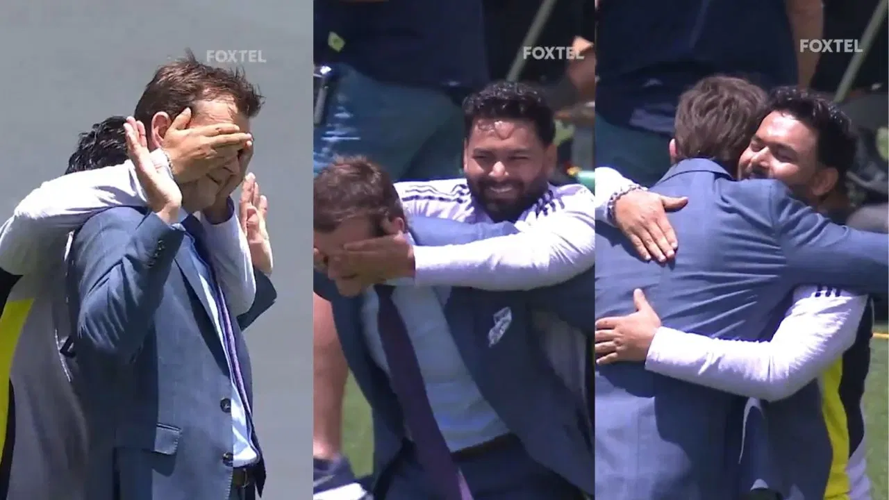 Rishabh Pant Pranks Adam Gilchrist