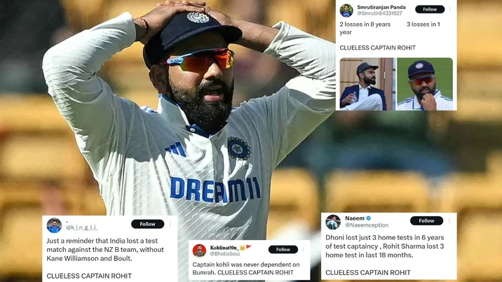 Rohit Sharma Torn Apart