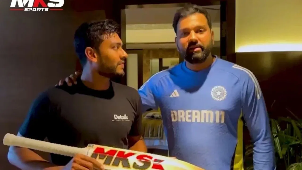 Rohit Sharma And Mehidy Hasan Miraz