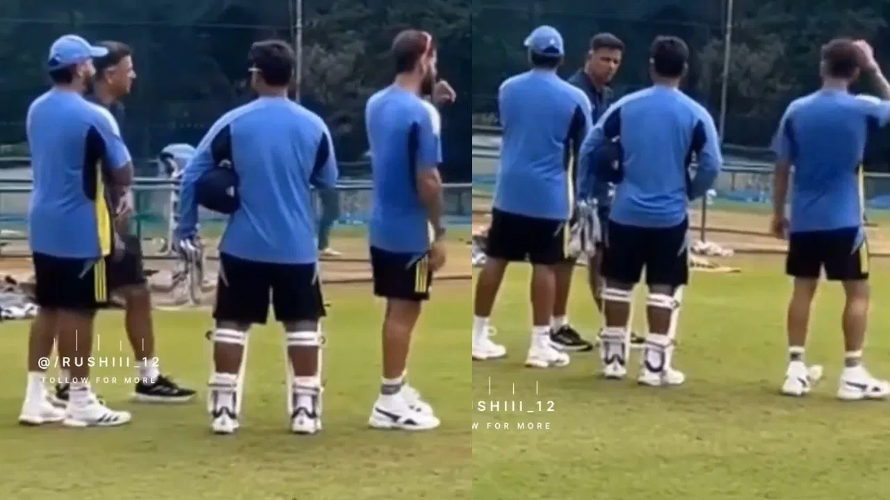 Rohit Sharma And Rahul Dravid And Virat Kohli And Rishabh Pant