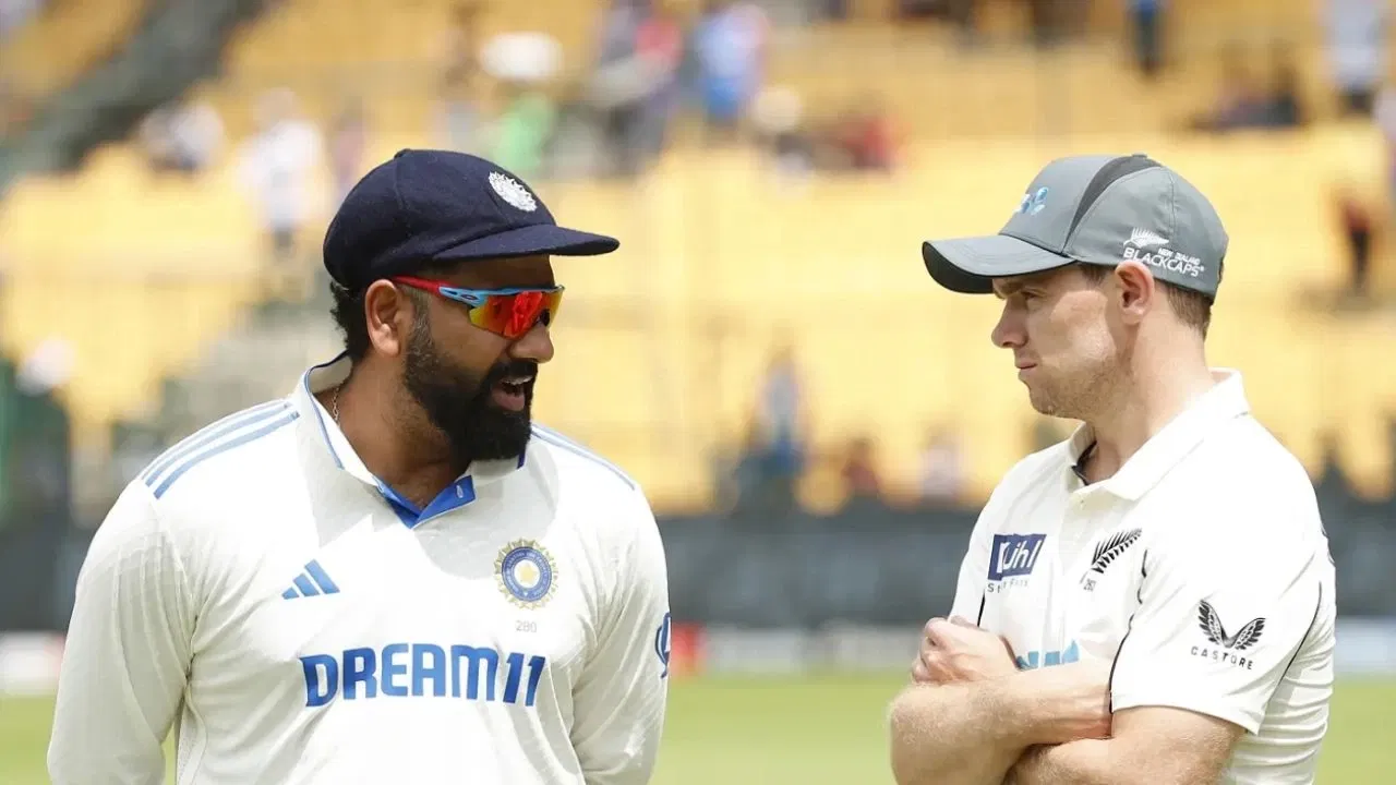 Rohit Sharma And Tom Latham