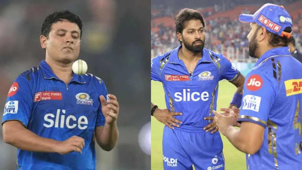 Rohit Sharma Piyush Chawla and Hardik Pandya