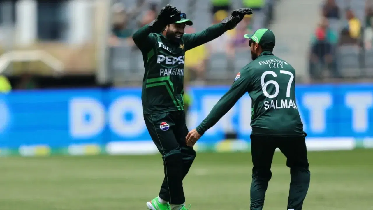 Salman Agha And Mohammad Rizwan, PAK vs SA