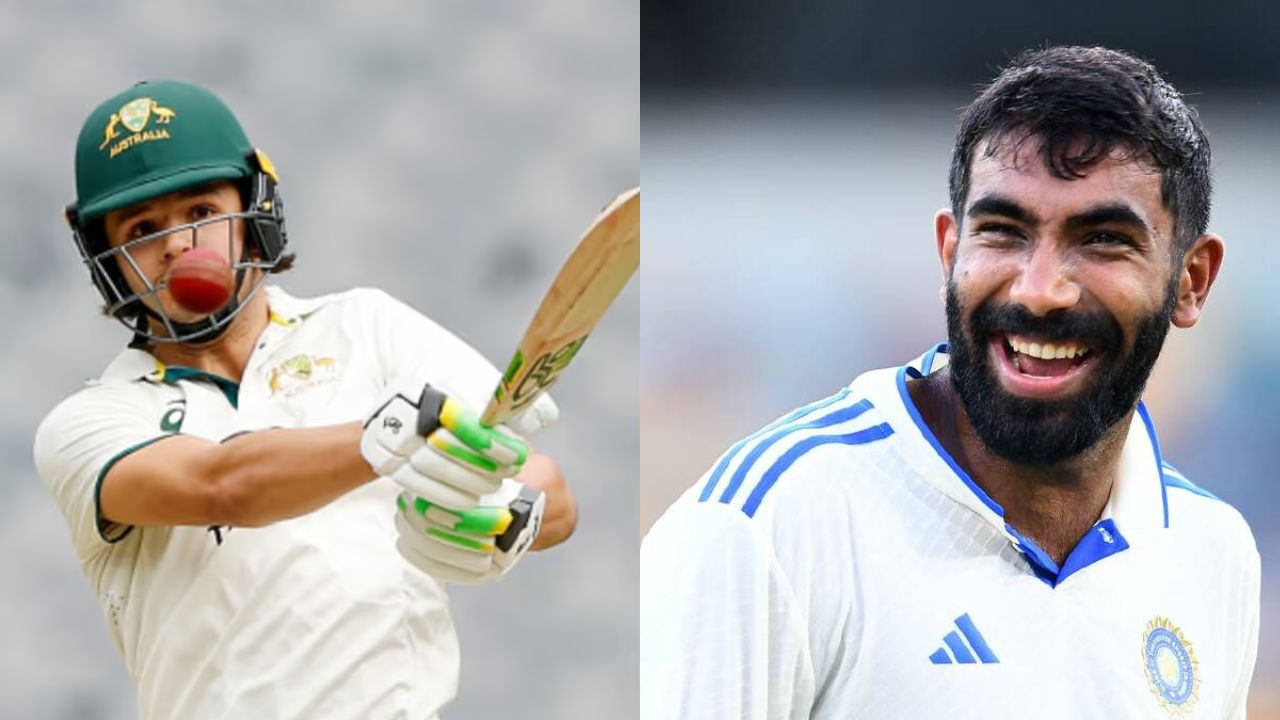 Sam Konstas, Jasprit Bumrah