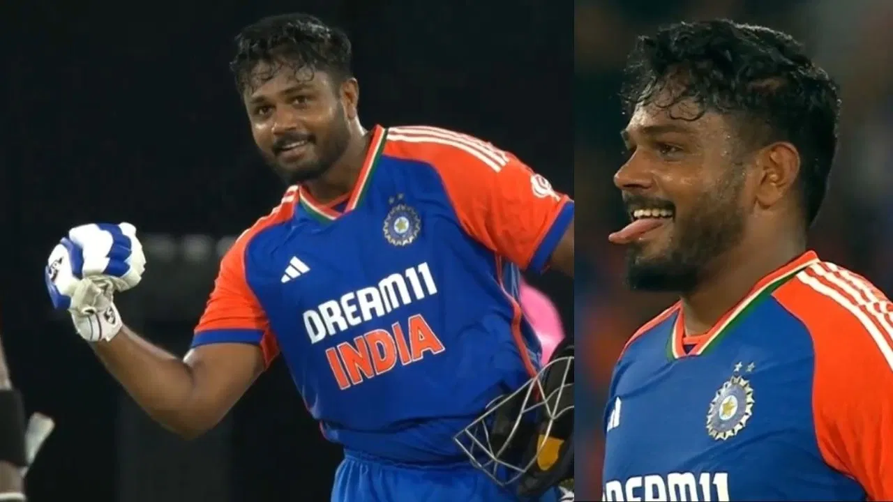 Sanju Samson Celebration 1