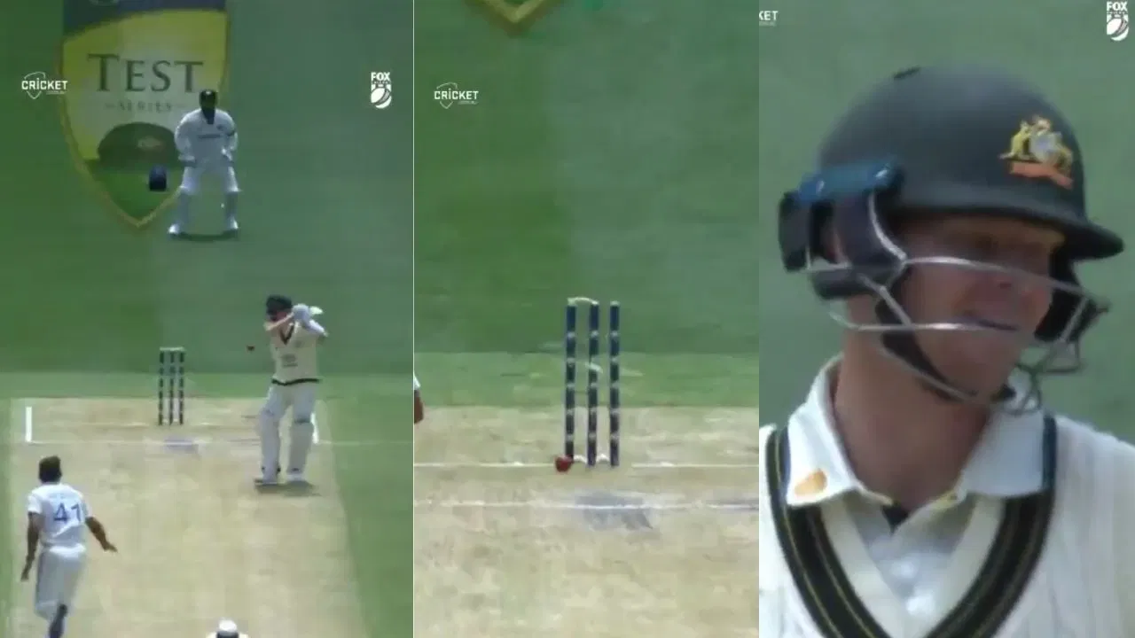 Steve Smith Bizarre Wicket