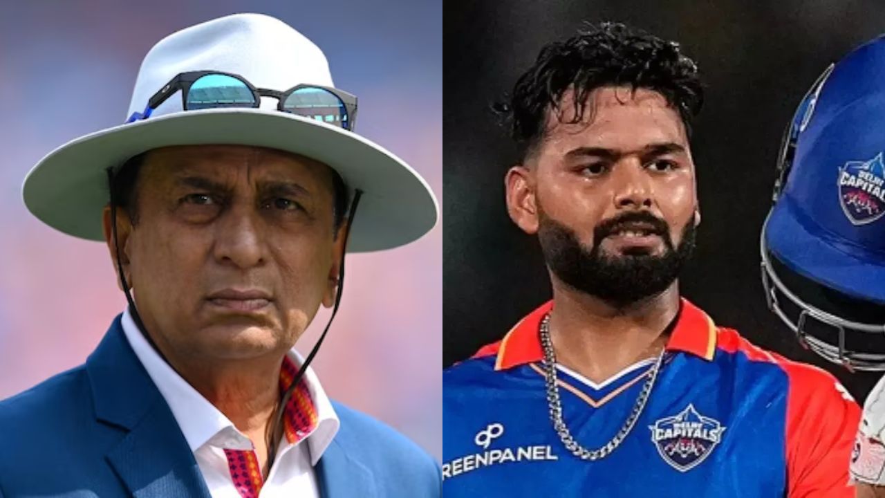 Sunil Gavaskar And Rishabh Pant