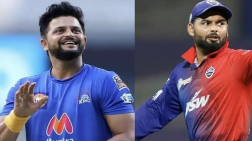 Suresh Raina And Rishabh Pant