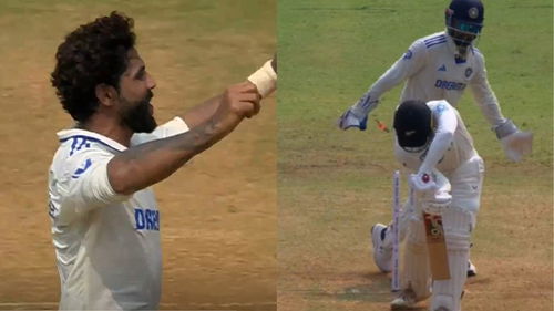 Tom Blundell Castled By Ravindra Jadeja