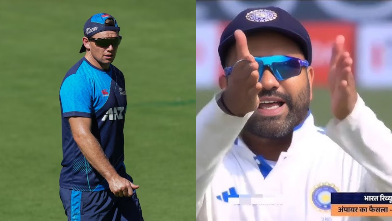 Tom Latham Rohit Sharma