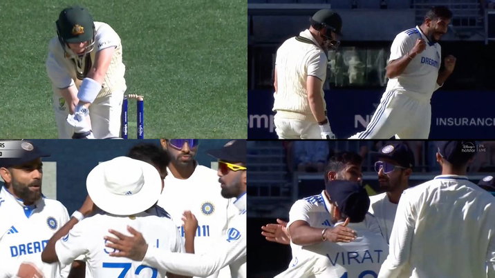 Virat Kohli Jasprit Bumrah Sendoff To Steve Smith
