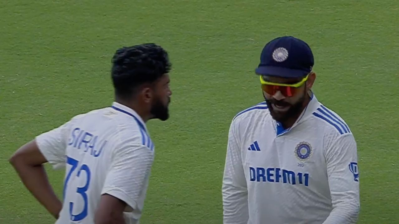 Virat Kohli Mohammed Siraj