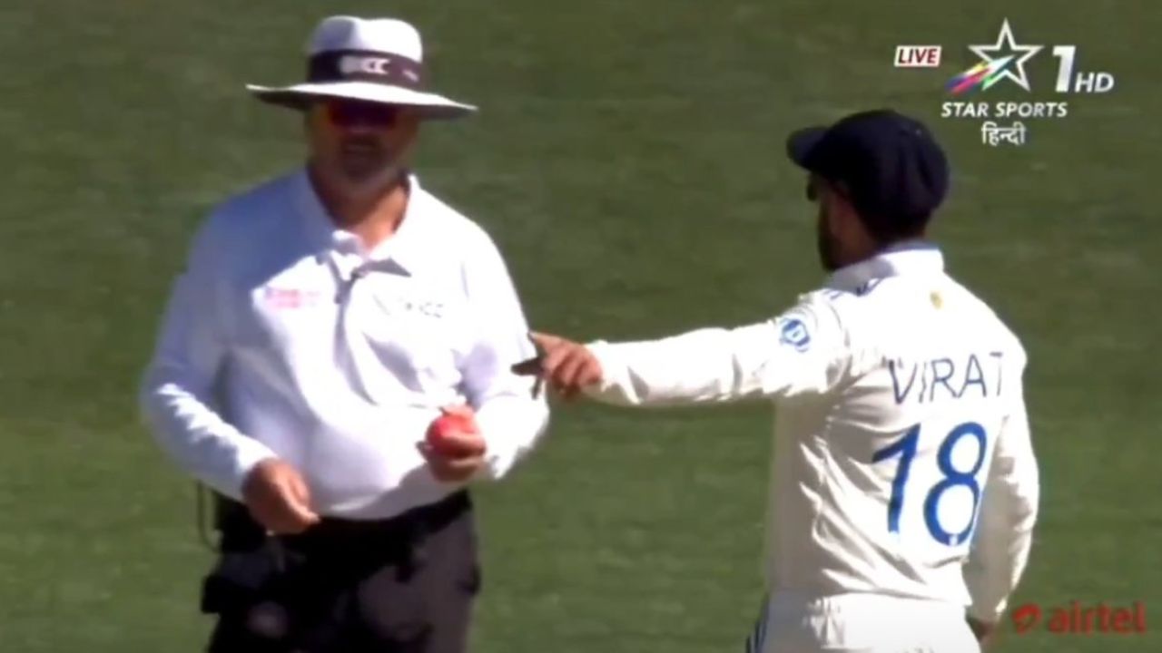 Virat Kohli Fight With Umpire