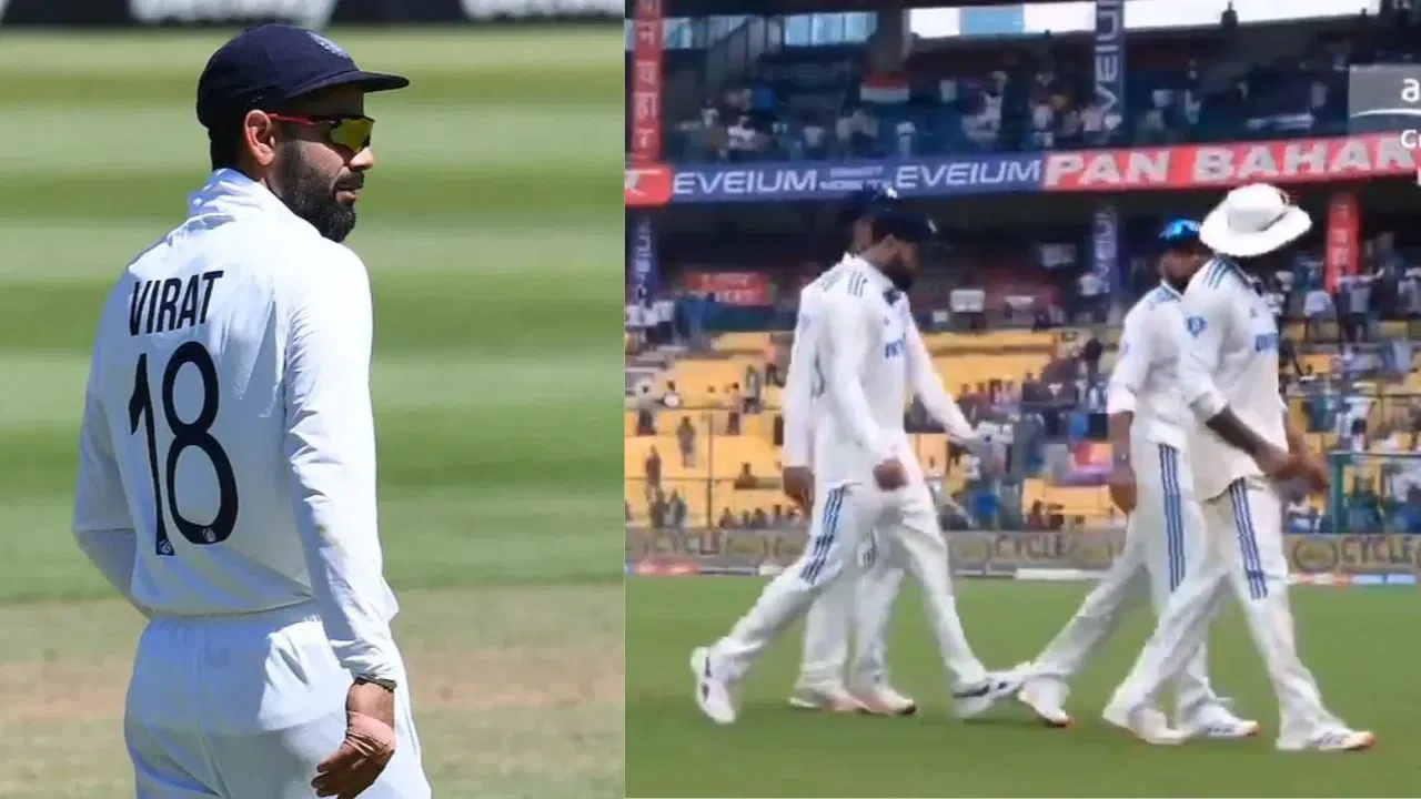 Virat Kohli Haves Fun With Kuldeep Yadav