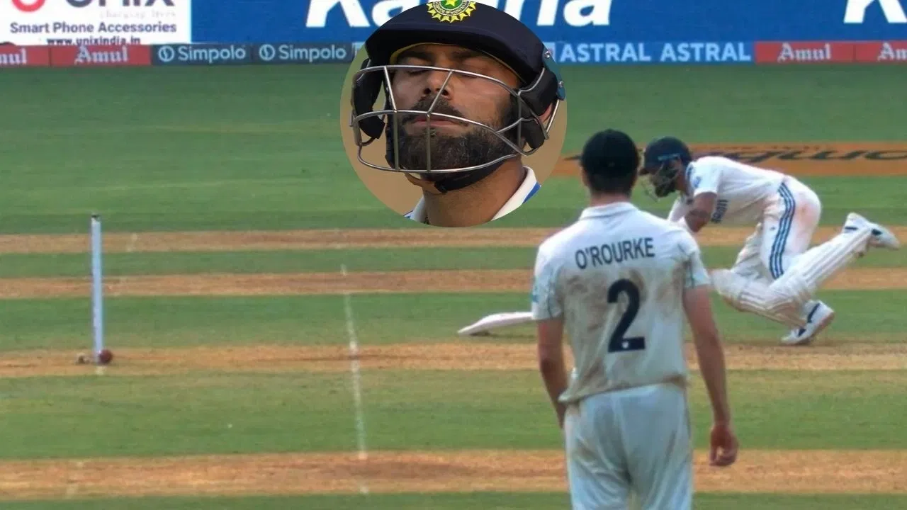 Virat Kohli Run Out