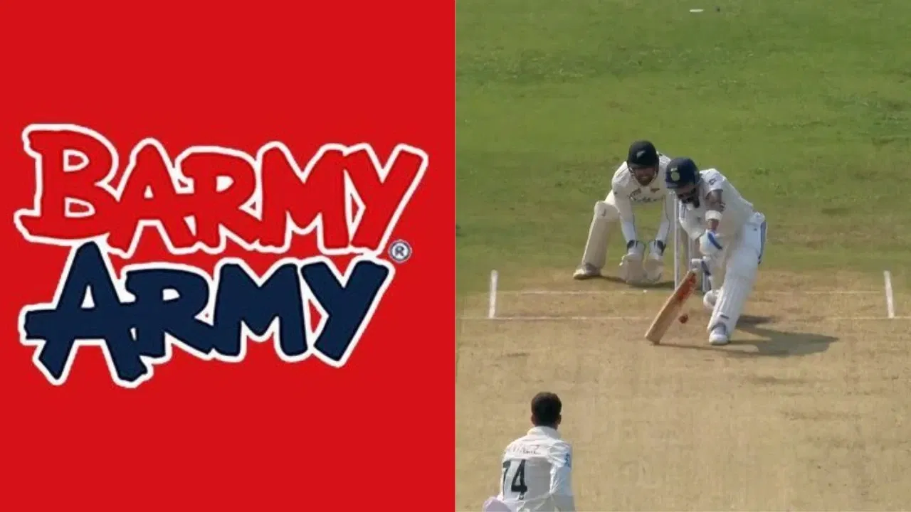 Virat Kohli Trolled By Barmy Army