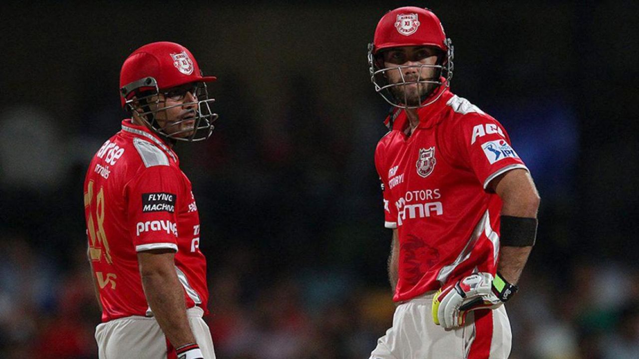 Virender Sehwag And Glenn Maxwell