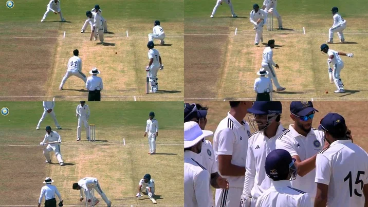 Yash Dubey Run Out